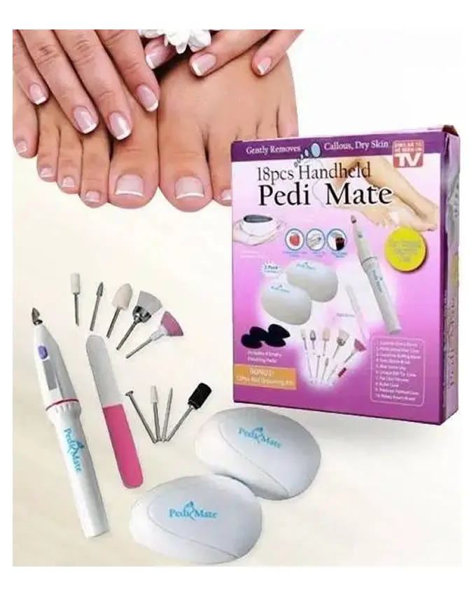18 Pcs Handheld Pedi Mate